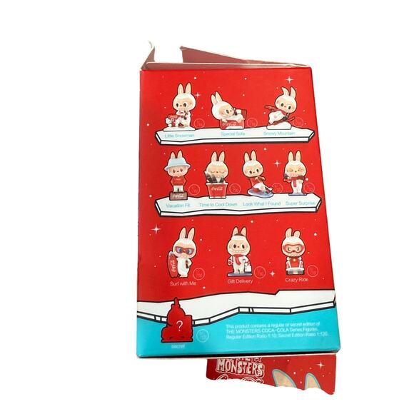 Pop Mart The Monsters Labubu X CocaCola Figurine Blind Box-Snowy Mountain - Picture 8 of 15